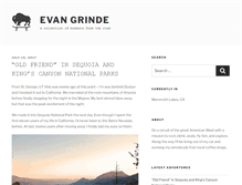 Tablet Screenshot of evangrinde.com